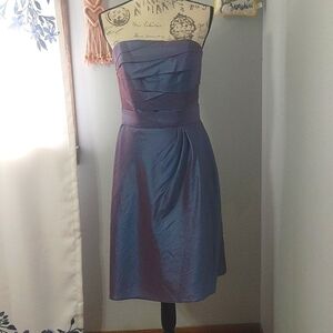 B2 By Jasmine Prom Bridesmaid Special Occasion Strapless Dress Size 6 -Amethyst